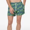 Sundek COSTUME DA BAGNO CORTO A VITA ELASTICATA CON STAMPA FREAKY PALM
