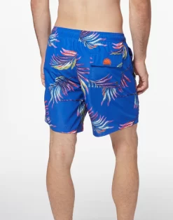 Sundek COSTUME DA BAGNO MEDIO A VITA ELASTICATA STAMPA FLYING COLORS -Moda Sconto M665BDRT41F C