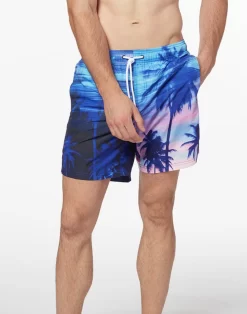 Sundek COSTUME DA BAGNO MEDIO A VITA ELASTICATA STAMPA LAX