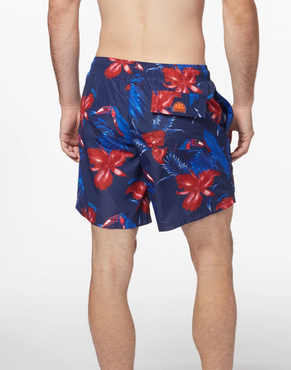 Sundek COSTUME DA BAGNO MEDIO A VITA ELASTICATA STAMPA TOUCANTRIP 2 Sundek COSTUME DA BAGNO MEDIO A VITA ELASTICATA STAMPA TOUCANTRIP - immagine 2