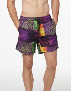 Sundek COSTUME DA BAGNO MEDIO A VITA ELASTICATA STAMPA ZINE