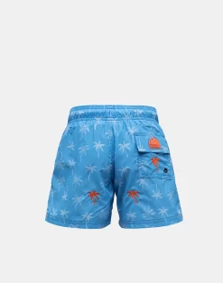 Sundek COSTUME DA BAGNO CORTO VITA ELASTICATA STAMPA MINI PALM