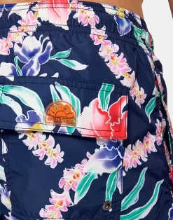 Sundek COSTUME DA BAGNO CORTO CON STAMPA DREAMING HAWAII -Moda Sconto MAN BDVOLLEY14FA SWIMTRUNKS NAVY M633BDRT4DY 007DY 16