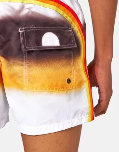 Sundek COSTUME DA BAGNO CORTO VITA ELASTICATA ICONIC TAFFETA - GOLDENWAVE SPECIAL EDITION -Moda Sconto MAN BDVOLLEY14RA TIEDYESWIMTRUNKS WHITE GM504BDTA1Z0 006Z0 19