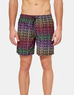 Sundek COSTUME DA BAGNO MEDIO STAMPA RAINBOW WRITING