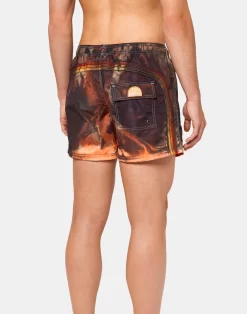 Sundek COSTUME DA BAGNO CORTO VITA ELASTICATA CON PATCH - GOLDENWAVE SPECIAL EDITION