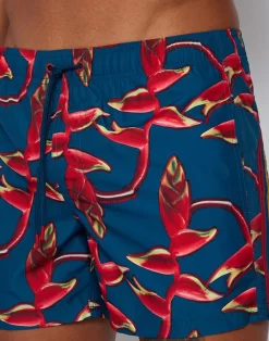 Sundek COSTUME DA BAGNO STAMPA SHOOTING BLOOMS REPREVE® -Moda Sconto MAN BOARDSHORT PRINTEDBOARDSHORT ABYSS M504BDRT3HL 952HL 4