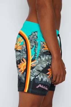 Sundek COSTUME DA BAGNO STAMPA PARADISE JUNGLE -Moda Sconto MAN BOARDSHORT PRINTEDBOARDSHORT MALDIVE M505BDRT3JR 961JR 4