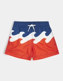 Sundek COSTUME DA BAGNO CORTO VITA ELASTICATA STAMPA MULTIONDE