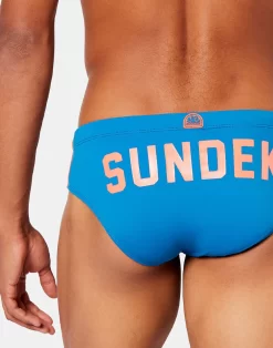 SLIP MARE SYLVAIN STAMPA SUNDEK 6 SLIP MARE SYLVAIN STAMPA SUNDEK -Moda Sconto MAN SLIP SYLVAINSWIMBRIEF AEGEANBLUE01 M281SSL3000 77101 16