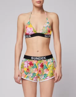 Sundek COSTUME A PANTALONCINO CORTO CON VITA ELASTICATA