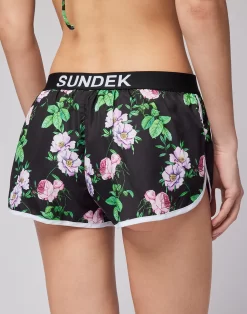 Sundek LULIN - COSTUME A PANTALONCINO 7 Sundek LULIN - COSTUME A PANTALONCINO -Moda Sconto WOMAN BDELASTICWAIS LULINSHORT BLACK W636BDP81F7 004F7 3