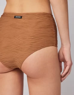 Sundek SLIP CULOTTE A VITA ALTA EFFETTO WAVE -Moda Sconto WOMAN BIKINIBOTTOM BIKINIBOTTOM RAWWOOD GW388KBL7700 97400 3