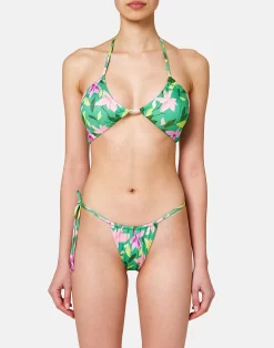 Sundek SLIP SGAMBATO SLIM FIT -Moda Sconto WOMAN BIKINIBOTTOM HIGHLEGBOTTOM BRIGHTGREEN GW335KBL36F8 280F8 16