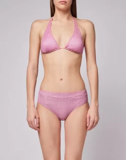 Sundek SLIP KAUAI IN LUREX A VITA ALTA -Moda Sconto WOMAN BIKINIBOTTOM LUREXBIKINIBOTTOM OLEANDER01 GW371KBL6100 97801 1