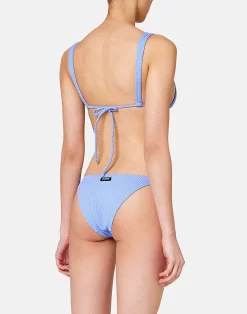 Sundek TOP A TRIANGOLO AMERICANO JACQUARD -Moda Sconto WOMAN BIKINIBOTTOM TRIANGLETOP LOBELIA GW325KTL6600 78700 21