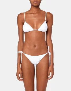 Sundek TOP A TRIANGOLO JACQUARD