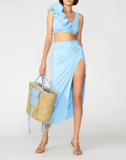 Sundek TOP BRALETTE CON ROUCHES -Moda Sconto WOMAN BIKINITOP BIKINITOP ERICA GW443KTL6900 97500 3