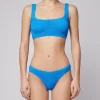 Sundek TOP BRA IN TESSUTO GOFFRATO