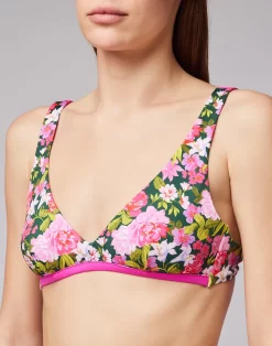 Sundek TOP AMERICANO FANTASIA AMARANTA -Moda Sconto WOMAN BIKINITOP BIKINITOP PALMA W407KTL36AA 784AA 3