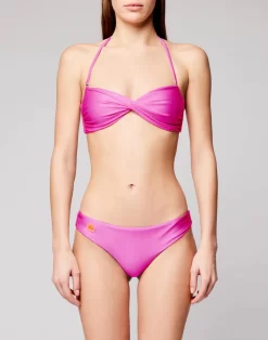 Sundek TOP A FASCIA INCROCIATO EFFETTO PERLATO