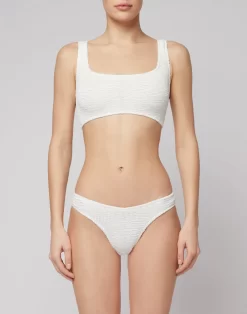 Sundek TOP BRA IN TESSUTO GOFFRATO