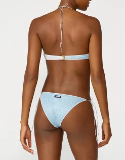 Sundek VALLEY - TOP A TRIANGOLO IN LUREX BICOLORE -Moda Sconto WOMAN BIKINITOP LUREXBIKINITOP ERICA01 GW368KTL6100 97501 2