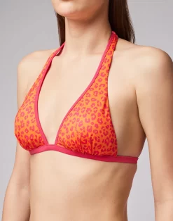 Sundek OLIVIA TOP AMERICANO -Moda Sconto WOMAN BIKINITOP OLIVIAAMERICANTOP GERBERA W149KTL36SZ 786SZ 3