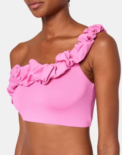 Sundek TOP CON BALZA -Moda Sconto WOMAN BIKINITOP ONESHOULDERTOP ABELIA GW327KTL5900 79100 26