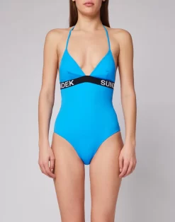 Sundek GABRIELA - COSTUME INTERO CON ELASTICO CON LOGO