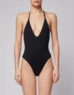 Sundek COSTUME INTERO CON SCOLLATURA E LACCI POSTERIORI