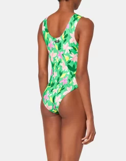 Sundek COSTUME INTERO CON SCOLLO QUADRATO 6 Sundek COSTUME INTERO CON SCOLLO QUADRATO -Moda Sconto WOMAN SWIMSUIT SWIMSUIT BRIGHTGREEN GW826KSL36F8 280F8 20