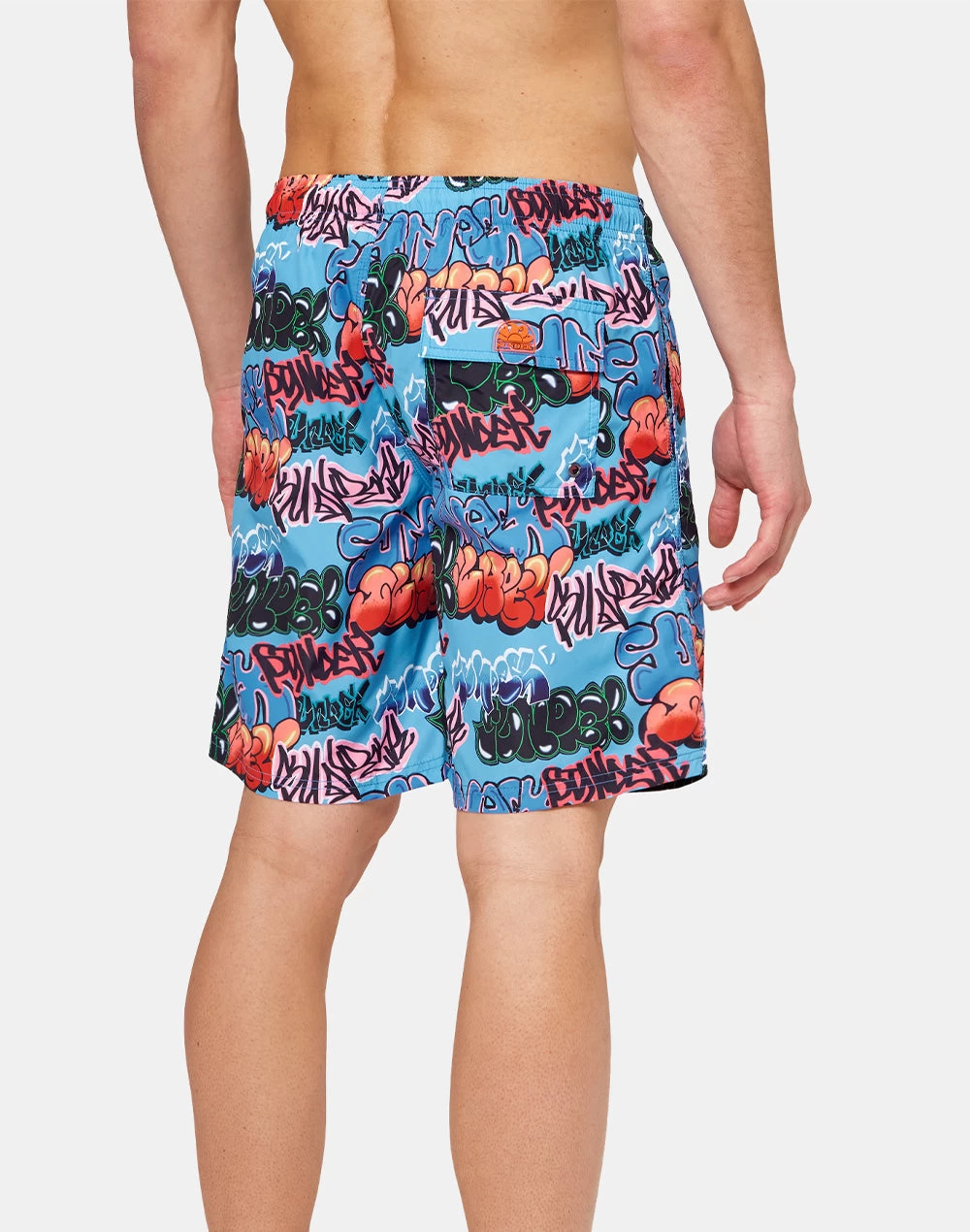 Sundek COSTUME DA BAGNO LUNGO VITA ELASTICATA 2 Sundek COSTUME DA BAGNO LUNGO VITA ELASTICATA - immagine 2