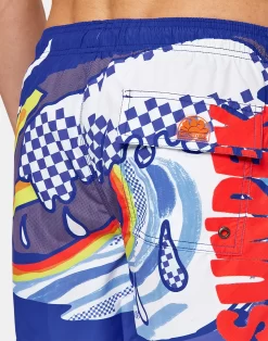 Sundek COSTUME DA BAGNO CORTO CON STAMPA POP WAVE -Moda Sconto man capsule pop wave print blue M633BDRT4PZ 172PZ 3